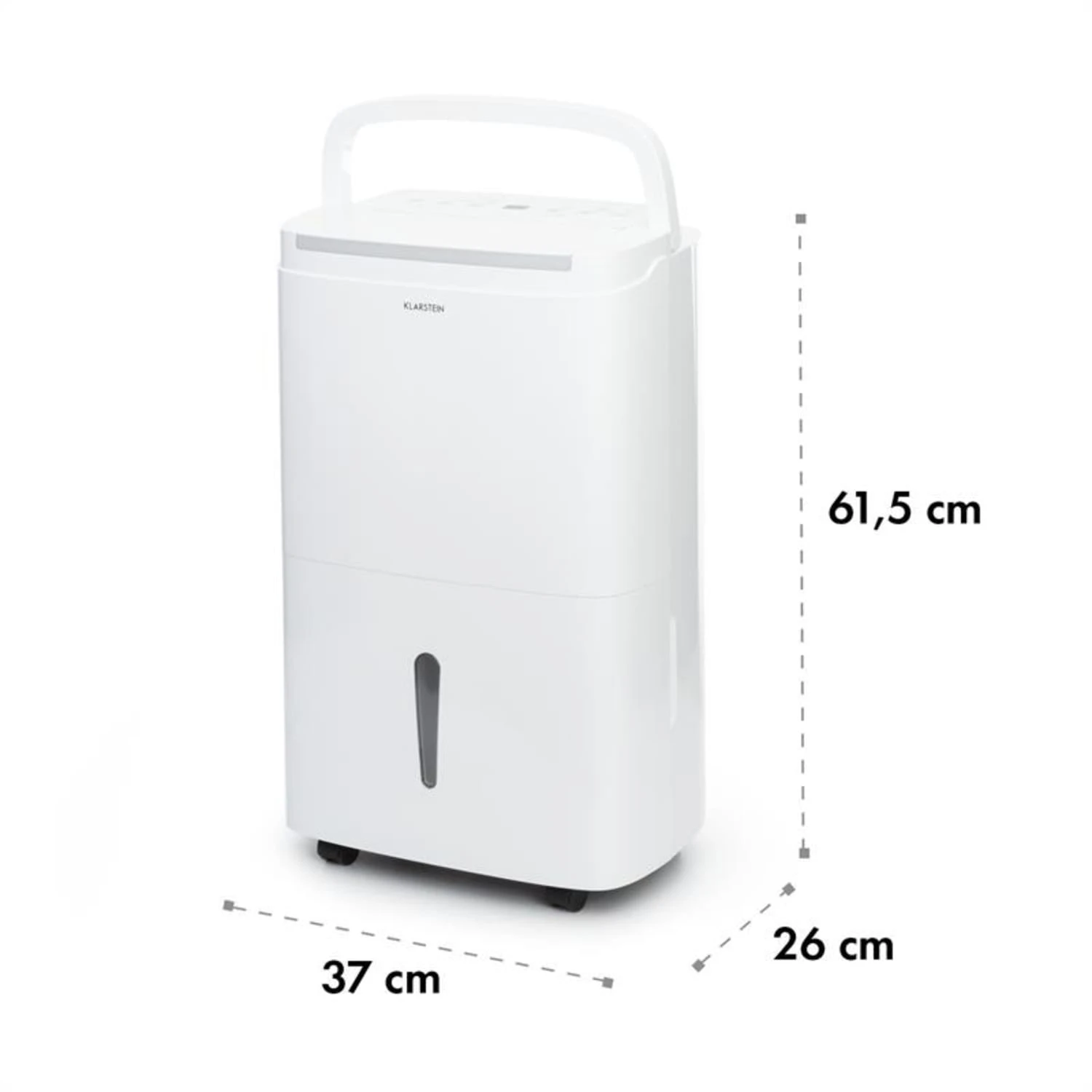 DryFy Connect 40 Luftentfeuchter WiFi Kompression 40l/d 35-45m² DryFy Connect 40 Luftentfeuchter WiFi Kompression 40l/d 35-45m² -Klarstein Verkaufs 10034434 yy 0011 logo Klarstein DryFy Connect 40 Luftentfeuchter weiss