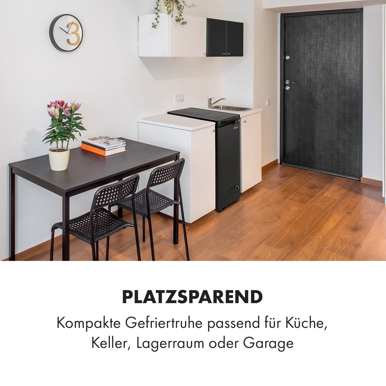 Iceblokk 50 Gefriertruhe freistehend 51 L Korb abschließbar Iceblokk 50 Gefriertruhe Freistehend 51 L Korb Abschließbar -Klarstein Verkaufs 10034436 de 0002 logo