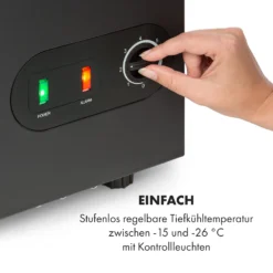 Iceblokk 50 Gefriertruhe Freistehend 51 L Korb Abschließbar 4 Iceblokk 50 Gefriertruhe Freistehend 51 L Korb Abschließbar -Klarstein Verkaufs 10034436 de 0005 logo