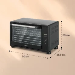 Mega Jerky Dörrautomat 650W 35-80°C LC-Touch-Display Timer 8 Ebenen -Klarstein Verkaufs 10034439 yy 0006 logo