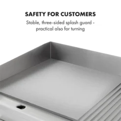 Grillmeile 3000GR Elektrogrill 3000W 54,5x35cm Glatt/geriffelt -Klarstein Verkaufs 10034448 yy 0006 logo Klarstein Grillmeile 3000GR Pro Grill glatt geriffelt