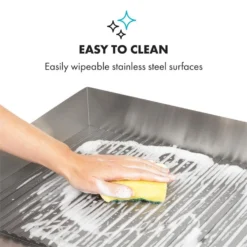 Grillmeile 3000R Elektrogrill 3000W Platte 54,5x35cm Geriffelt -Klarstein Verkaufs 10034449 yy 0008 logo Klarstein Grillmeile 3000R Pro Grill geriffelt