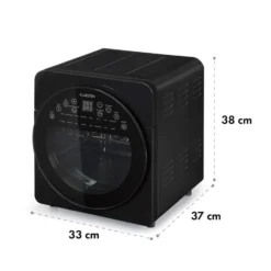 AeroVital Easy Touch Heißluftfritteuse 1700W 14l Timer 16 Programme Schwarz 7 AeroVital Easy Touch Heißluftfritteuse 1700W 14l Timer 16 Programme Schwarz -Klarstein Verkaufs 10034452 yy 0008 logo Klarstein AeroVital easy touch Fritteuse schwarz