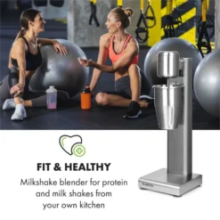 Klarstein Verkaufs -Klarstein Verkaufs 10034456 yy 0002 logo Klarstein Kraftpaket Pro Milchshake Mixer 80W