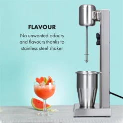 Kraftpaket Milchshake-Mixer Proteinshake 80W Edelstahl Silber -Klarstein Verkaufs 10034456 yy 0004 logo Klarstein Kraftpaket Pro Milchshake Mixer 80W