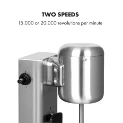 Kraftpaket Milchshake-Mixer Proteinshake 80W Edelstahl Silber -Klarstein Verkaufs 10034456 yy 0005 logo Klarstein Kraftpaket Pro Milchshake Mixer 80W
