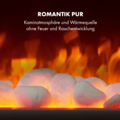 Studio 1 Elektrischer Kamin 1000/2000W LED 10-30 °C Wochentimer -Klarstein Verkaufs 10034486 de 0004 logo