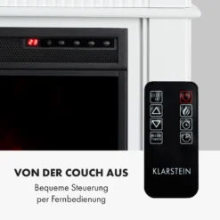 Bern Elektrischer Kamin 1000/2000W LED 10-30 °C Wochentimer 2 Bern Elektrischer Kamin 1000/2000W LED 10-30 °C Wochentimer -Klarstein Verkaufs 10034488 de 0003 logo