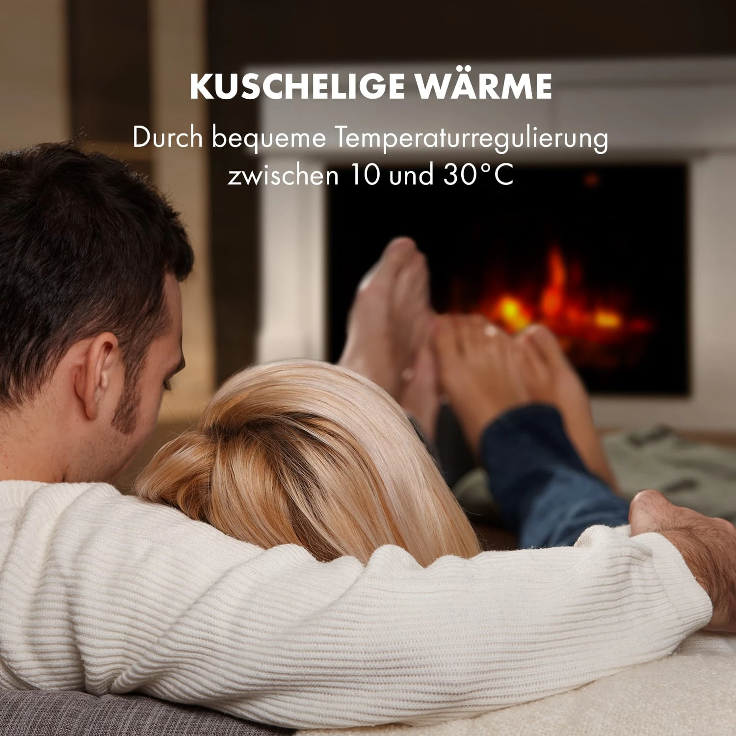 Bern Elektrischer Kamin 1000/2000W LED 10-30 °C Wochentimer Bern Elektrischer Kamin 1000/2000W LED 10-30 °C Wochentimer -Klarstein Verkaufs 10034488 de 0007 logo