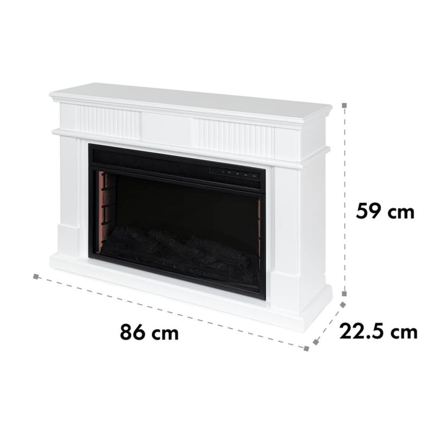 Bern Elektrischer Kamin 1000/2000W LED 10-30 °C Wochentimer Bern Elektrischer Kamin 1000/2000W LED 10-30 °C Wochentimer -Klarstein Verkaufs 10034488 yy 0009 logo Klarstein Bern Elektrischer Kamin 1000 2000W reedit