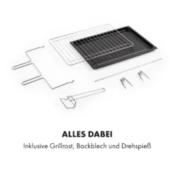 Masterchef 60 Mini-Backofen 60l 2000W 100-230 °C Timer Schwarz -Klarstein Verkaufs 10034498 de 0008 logo