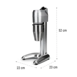 Kraftprotz Milchshake-Mixer Proteinshake 300W Stufenlos Edelstahl 8 Kraftprotz Milchshake-Mixer Proteinshake 300W Stufenlos Edelstahl -Klarstein Verkaufs 10034518 yy 0009 logo Klarstein Pro Kraftprotz Milchshake Mixer silber