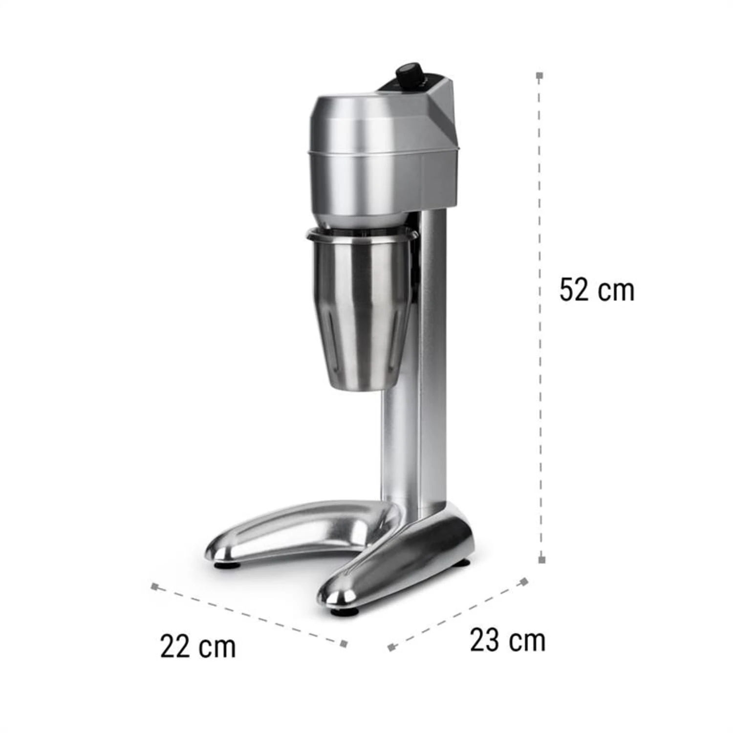 Kraftprotz Milchshake-Mixer Proteinshake 300W stufenlos Edelstahl Kraftprotz Milchshake-Mixer Proteinshake 300W Stufenlos Edelstahl -Klarstein Verkaufs