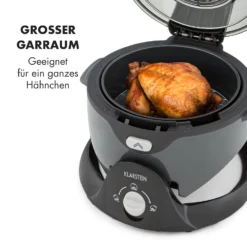 VitAir Pommesmaster Heißluftfritteuse 360° 1400W 50-240°C Timer 6 VitAir Pommesmaster Heißluftfritteuse 360° 1400W 50-240°C Timer -Klarstein Verkaufs 10034529 de 0007 logo