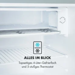 Delaware Kühlschrank 75 Liter 4-Liter-Gefrierfach Kompression 6 Delaware Kühlschrank 75 Liter 4-Liter-Gefrierfach Kompression -Klarstein Verkaufs 10034553 de 0007 logo