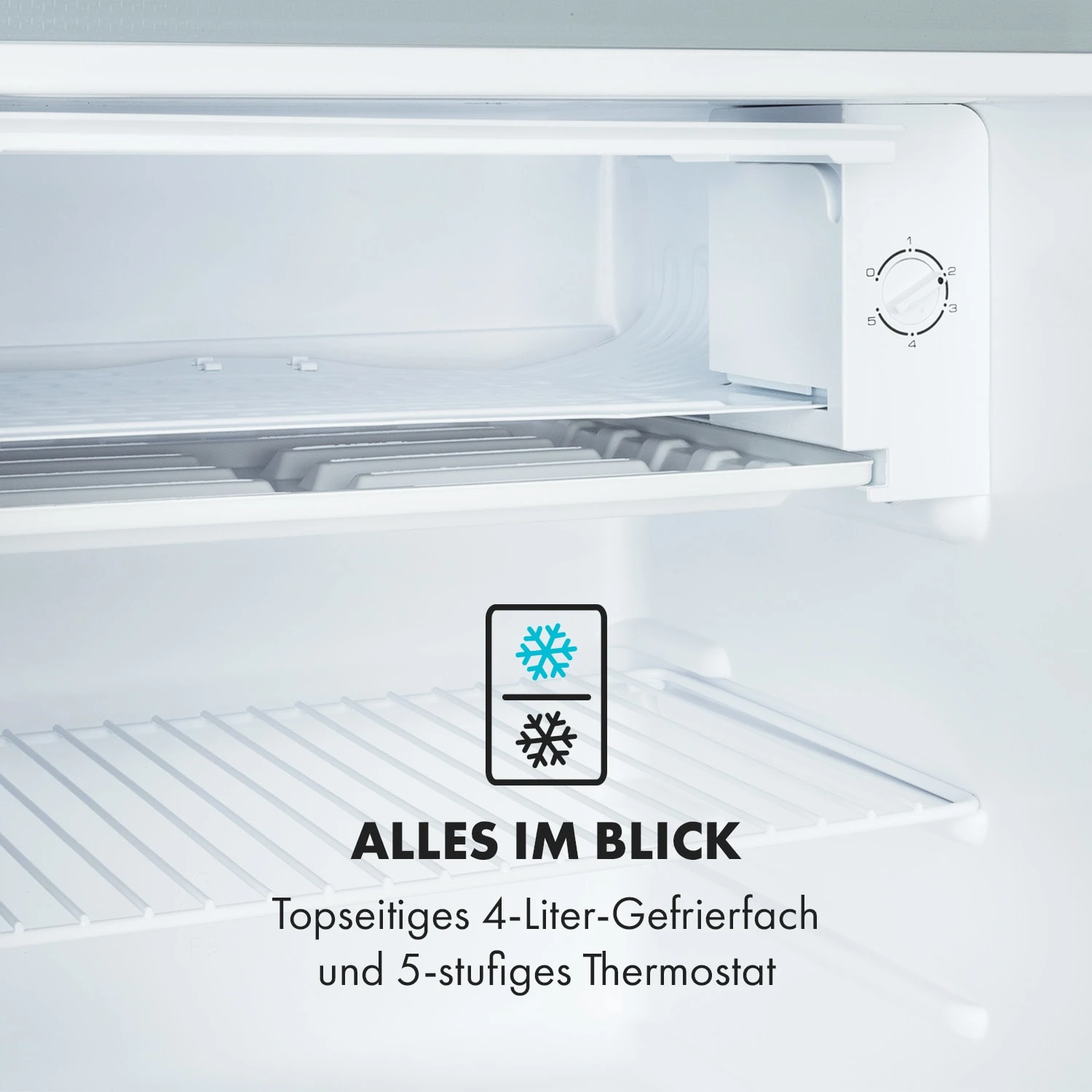 Delaware Kühlschrank 75 Liter 4-Liter-Gefrierfach Kompression Delaware Kühlschrank 75 Liter 4-Liter-Gefrierfach Kompression -Klarstein Verkaufs 10034553 de 0007 logo