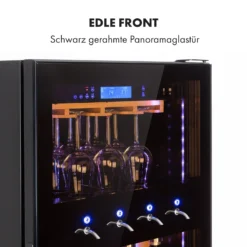 First Class 84 Weinkühlschrank 4 Dispenser 84 Fl. 5-22°C Touch Glastür -Klarstein Verkaufs 10034564 de 0008 logo