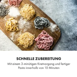 Pastamania Nudelmaschine 260W 7 Aufsätze 500 G 60 DB LED -Klarstein Verkaufs 10034566 de 0005 logo