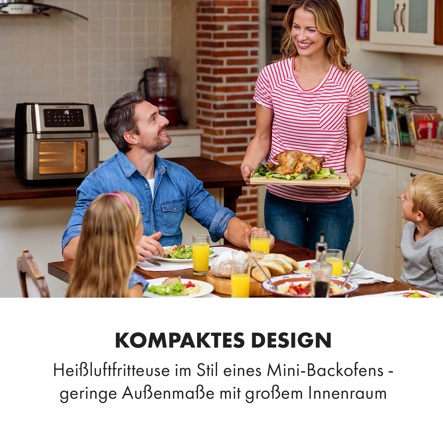 AeroVital Fry Heißluftfritteuse 1500W 10l Timer 9 Programme AeroVital Fry Heißluftfritteuse 1500W 10l Timer 9 Programme -Klarstein Verkaufs 10034575 de 0002 logo