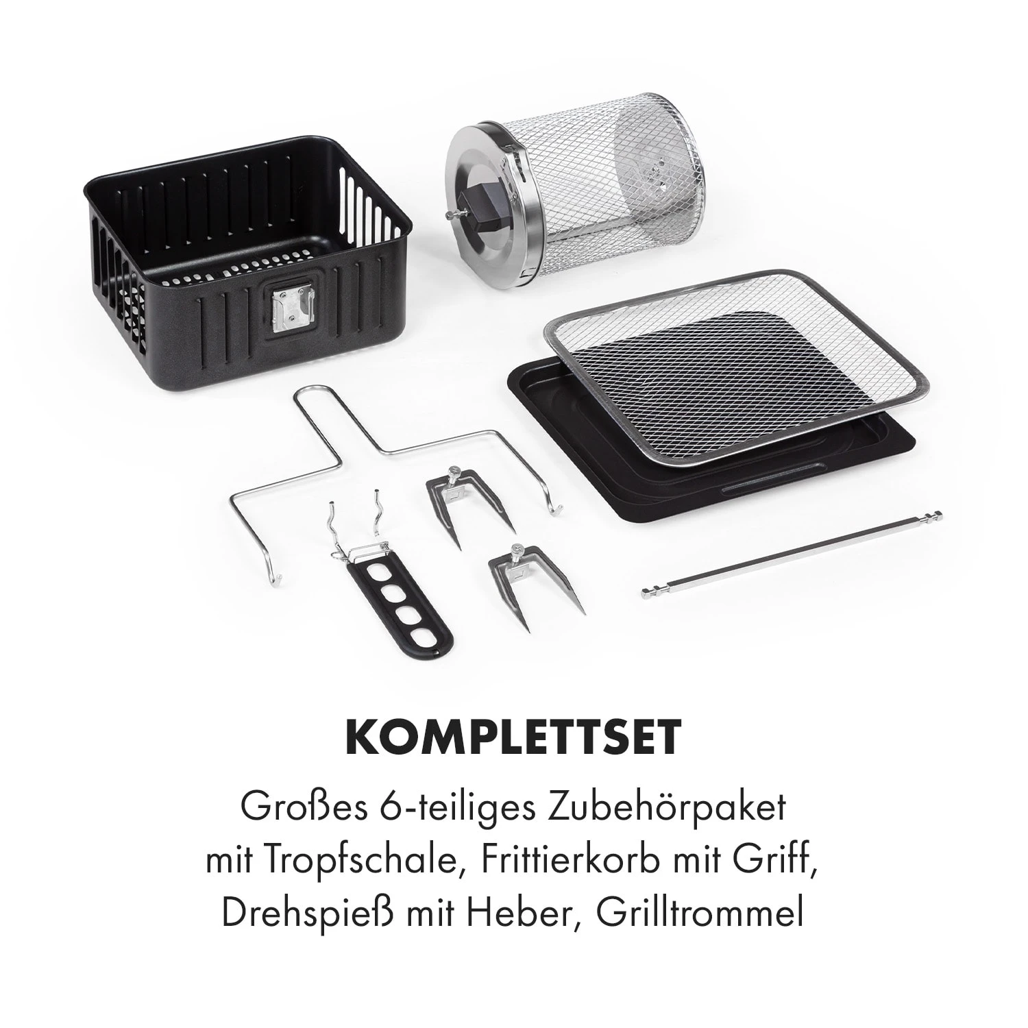 AeroVital Fry Heißluftfritteuse 1500W 10l Timer 9 Programme AeroVital Fry Heißluftfritteuse 1500W 10l Timer 9 Programme -Klarstein Verkaufs 10034575 de 0008 logo