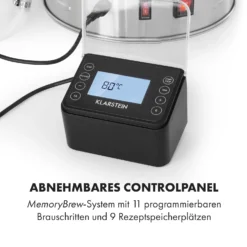 Brauheld Pro Maischekessel 2500W 30L 30-100°C Umwälzpumpe Edelstahl -Klarstein Verkaufs 10034586 de 0003 logo