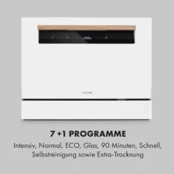 Lagoona Geschirrspülmaschine 1380W 6,5L 6 Gedecke Touch -Klarstein Verkaufs 10034631 de 0005 logo