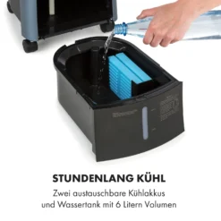 Maxfresh Ocean Ventilator Luftkühler 6L 65W Fernbedienung 2x Eispack -Klarstein Verkaufs 10034640 de 0005 logo