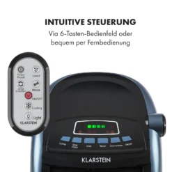 Maxfresh Ocean Ventilator Luftkühler 6L 65W Fernbedienung 2x Eispack -Klarstein Verkaufs 10034640 de 0007 logo