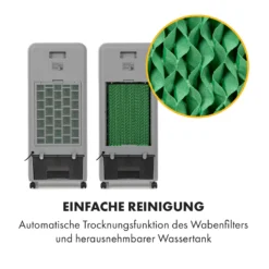 Townhouse 3-in-1 Luftkühler 396 M³/h 7 Liter Fernbedienung Mobil -Klarstein Verkaufs 10034642 de 0004 logo