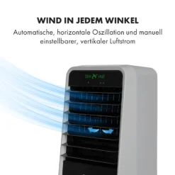 Townhouse 3-in-1 Luftkühler 396 M³/h 7 Liter Fernbedienung Mobil -Klarstein Verkaufs 10034642 de 0005 logo