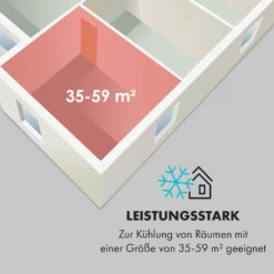 Iceblock Prosmart 12 Klimaanlage 3-in-1 12.000 BTU App Control -Klarstein Verkaufs 10034645 de 0004 logo