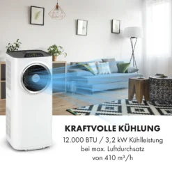 Klarstein Kraftwerk Smart 12K Klimaanlage 3-in-1 12000 BTU App -Klarstein Verkaufs 10034664 de 0003 logo