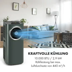 Kraftwerk Smart 10K Klimaanlage 3-in-1 10000 BTU App Fernbedienung -Klarstein Verkaufs 10034667 de 0003 logo