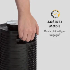 Twister Turmventilator 45 W | 343 M³/h Oszillation Touch Fernbedienung 6 Twister Turmventilator 45 W | 343 M³/h Oszillation Touch Fernbedienung -Klarstein Verkaufs 10034669 de 0007 logo