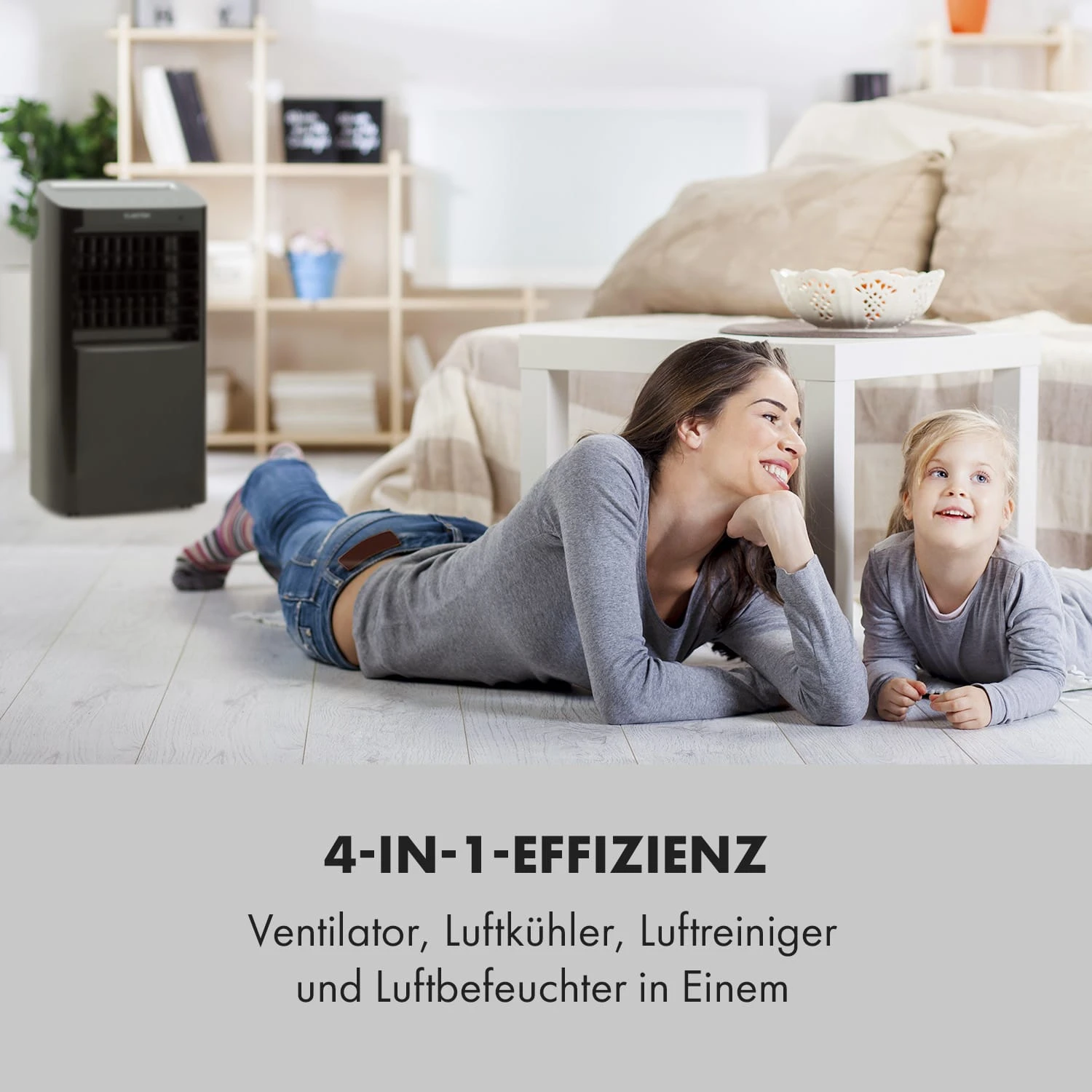 Coldplayer 4-in-1 Luftkühler 384 m³/h 68 W 10 Ltr Fernbedienung mobil Coldplayer 4-in-1 Luftkühler 384 M³/h 68 W 10 Ltr Fernbedienung Mobil -Klarstein Verkaufs 10034673 de 0002 logo
