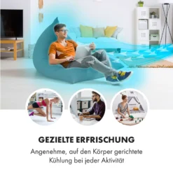 Coldplayer 4-in-1 Luftkühler 384 M³/h 68 W 10 Ltr Fernbedienung Mobil 2 Coldplayer 4-in-1 Luftkühler 384 M³/h 68 W 10 Ltr Fernbedienung Mobil -Klarstein Verkaufs 10034673 de 0003 logo