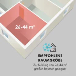 Metrobreeze Miami Mobile Klimaanlage 9000BTU/2,6 KW 950W -Klarstein Verkaufs 10034678 de 0003 logo