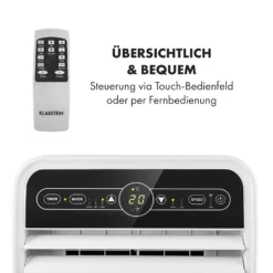 Metrobreeze New York 7k Mobile Klimaanlage 2,05kW 7000BTU EEC A Fernbedienung -Klarstein Verkaufs 10034680 de 0005 logo