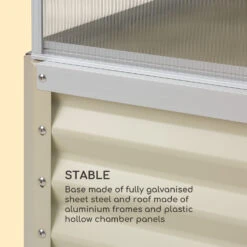 High Grow Advanced Hochbeet Mit Dach 120x95x100cm 540l Stahl Verzinkt 3 High Grow Advanced Hochbeet Mit Dach 120x95x100cm 540l Stahl Verzinkt -Klarstein Verkaufs 10034689 uk 0004 logo