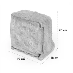 Power Rock Twilight 5 4-fach-Gartensteckdose IP44 Dämmerlichtsensor 5m -Klarstein Verkaufs 10034693 yy 0007 logo Waldbeck Power Rock Twilight Gartensteckdose