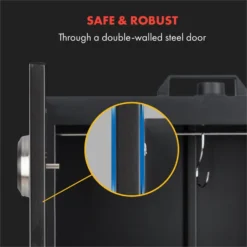 Flintstone Räucherofen 1600W Thermometer Edelstahl Elektrisch -Klarstein Verkaufs 10034702 yy 0004 logo Klarstein NES C16