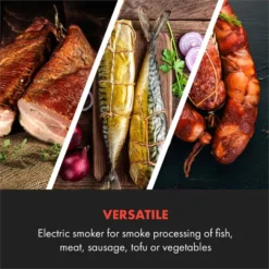 Flintstone Räucherofen 1600W Thermometer Edelstahl Elektrisch -Klarstein Verkaufs 10034702 yy 0006 logo Klarstein NES C16