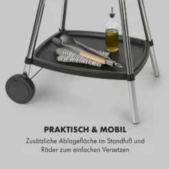 Gatsby Elektrogrill 2000W Antihaft-Grillfläche Seitentische -Klarstein Verkaufs 10034707 de 0007 logo