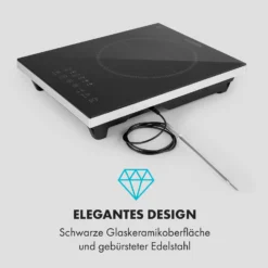 Cook N Roll Induktionskochfeld 2000W Timer 10 Stufen Bratenthermometer -Klarstein Verkaufs 10034708 de 0003 logo