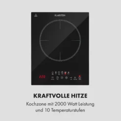 Cook N Roll Induktionskochfeld 2000W Timer 10 Stufen Bratenthermometer -Klarstein Verkaufs 10034708 de 0005 logo