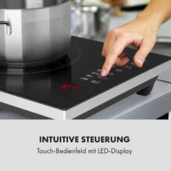 Cook N Roll Induktionskochfeld 2000W Timer 10 Stufen Bratenthermometer -Klarstein Verkaufs 10034708 de 0006 logo