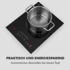 Cook N Roll Induktionskochfeld 2000W Timer 10 Stufen Bratenthermometer -Klarstein Verkaufs 10034708 de 0007 logo