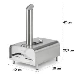 Diavolo Pizza-Pelletofen Inkl. Pizzastein Thermometer Edelstahl -Klarstein Verkaufs 10034709 yy 0010 logo