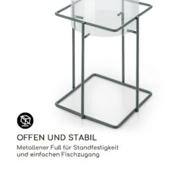 Skydive 100 Fischturm 100 Cm Ø 20 Cm Acryl Metall Transparent -Klarstein Verkaufs 10034718 de 0004 logo