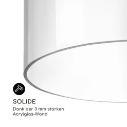 Skydive 60 Fischturm 60 Cm Ø 20 Cm Acryl Metall Transparent 4 Skydive 60 Fischturm 60 Cm Ø 20 Cm Acryl Metall Transparent -Klarstein Verkaufs 10034719 de 0005 logo